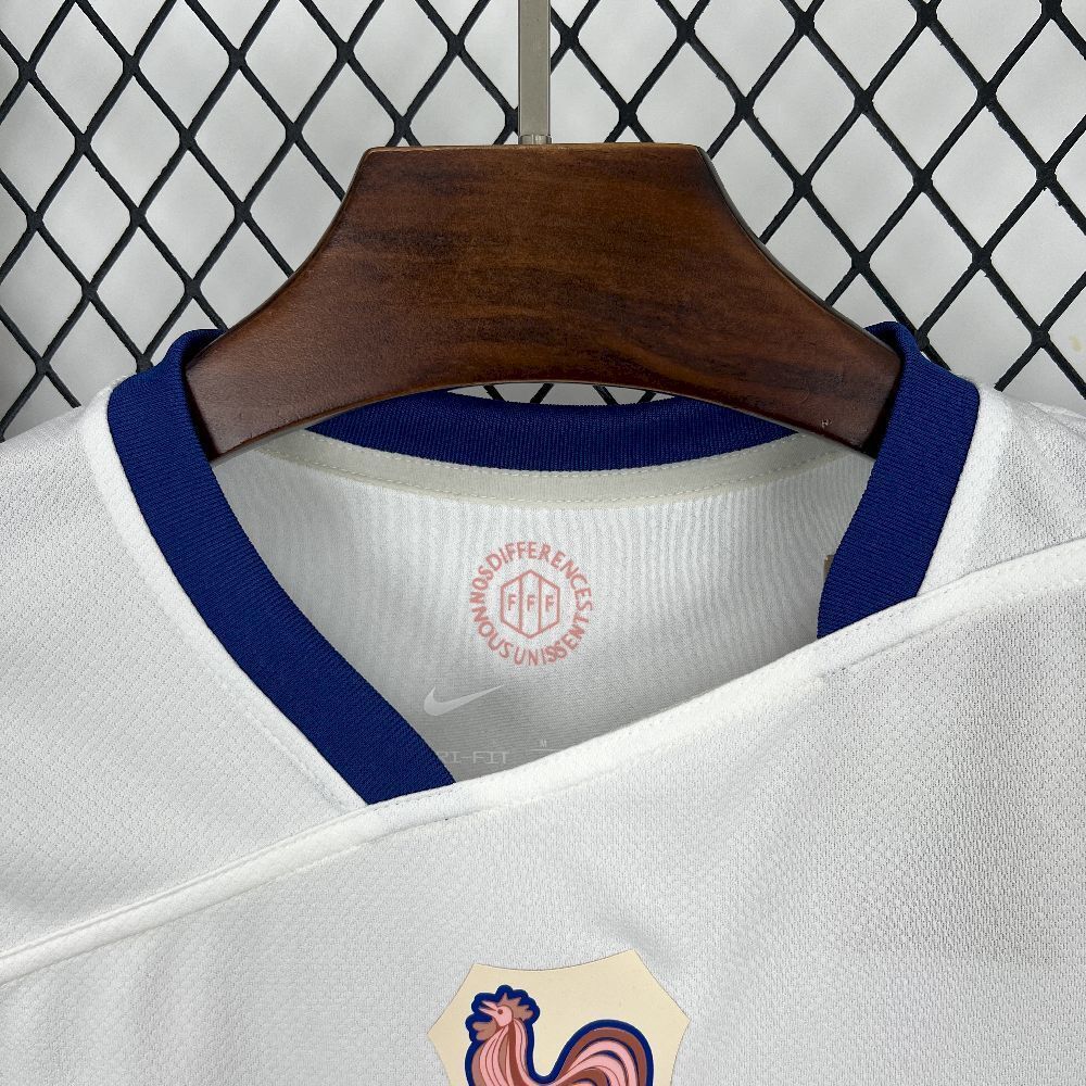 2025 France Away Kit Football T-Shirt AAAAJersey Wholesale Yupoo 3