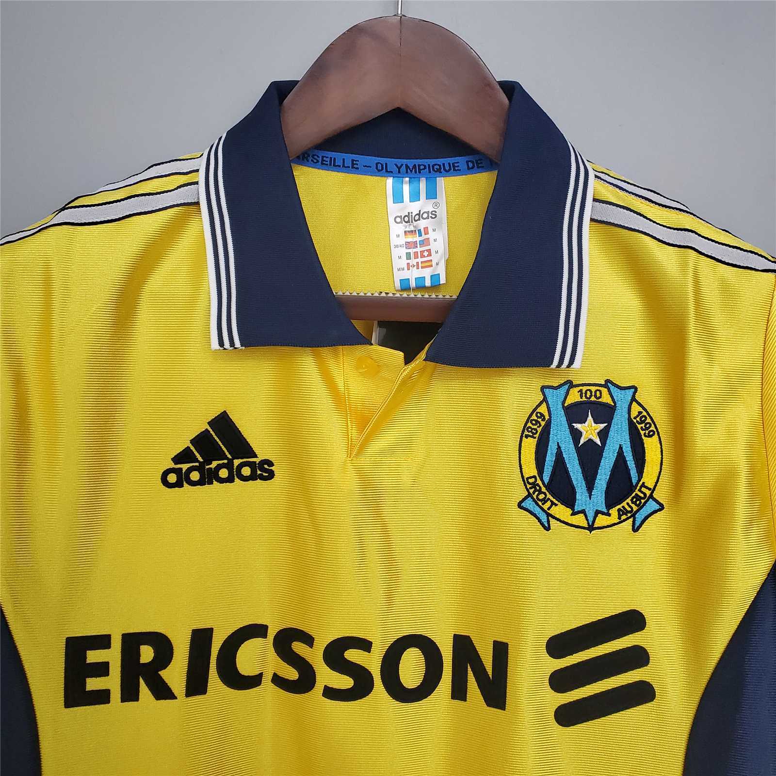 98-99 Marseille away yellow 6