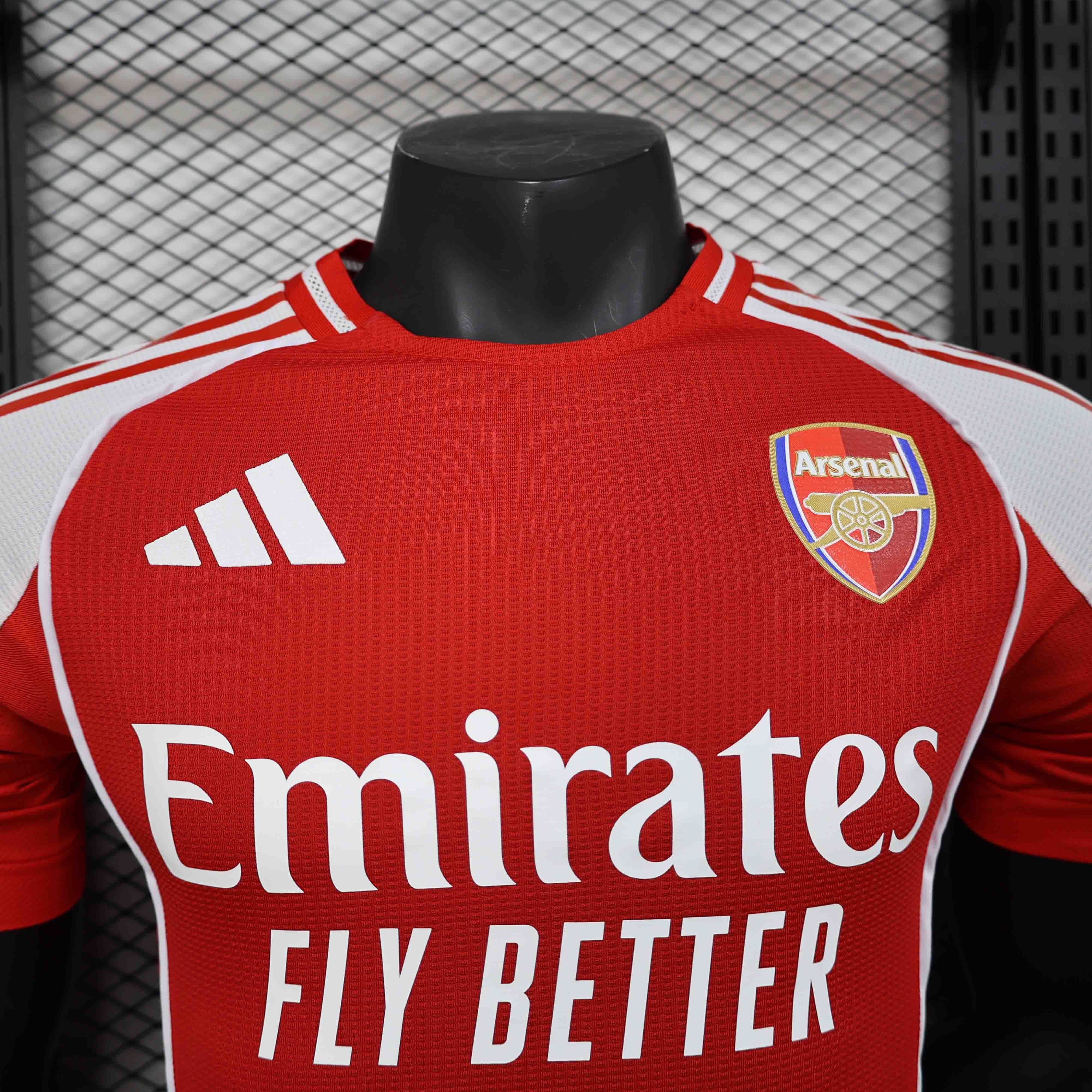 25-26 Arsenal Home Red Kit Player Version Shirt AAAAJersey Supplier Yupoo 3