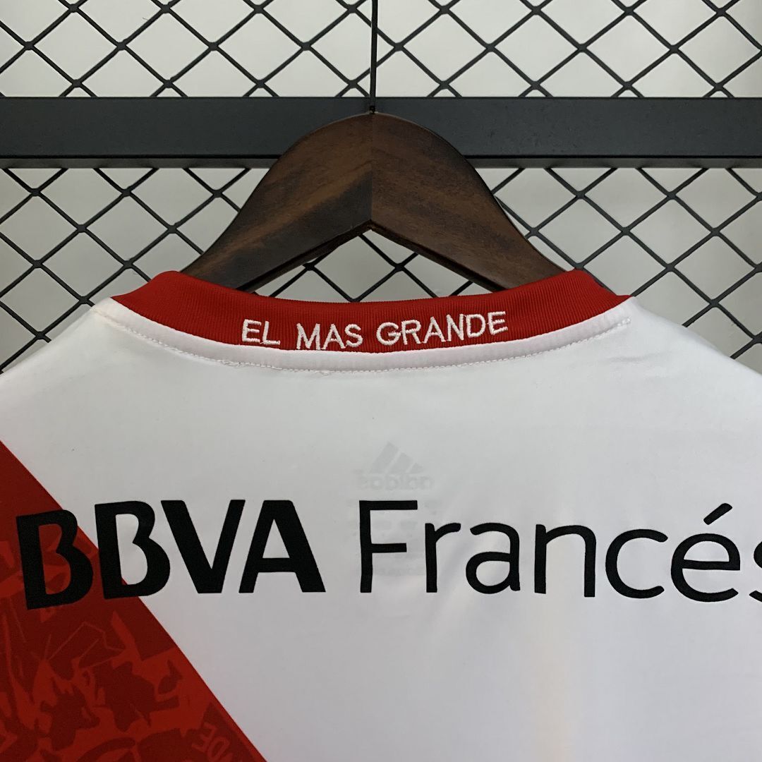 13-14 River Plate Home Retro Kit Vintage Shirt AAAAJersey Dropship Yupoo 3