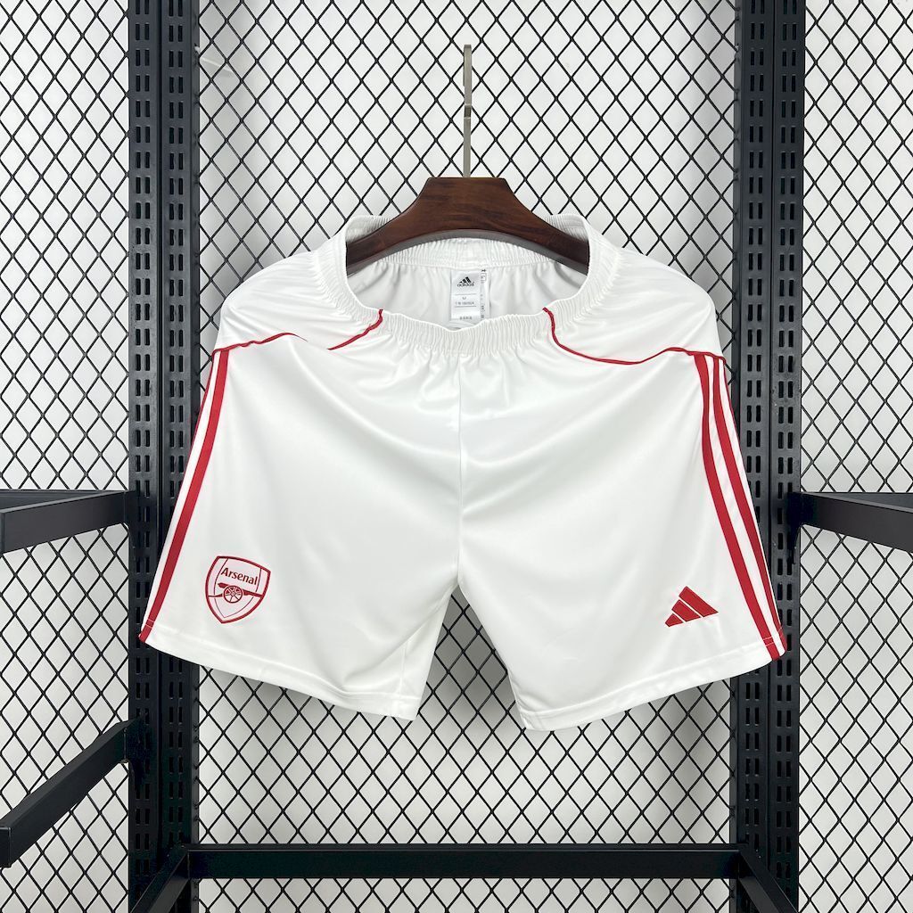 25-26 Arsenal Home Shorts Football Trousers Soccer AAAAJersey Yupoo