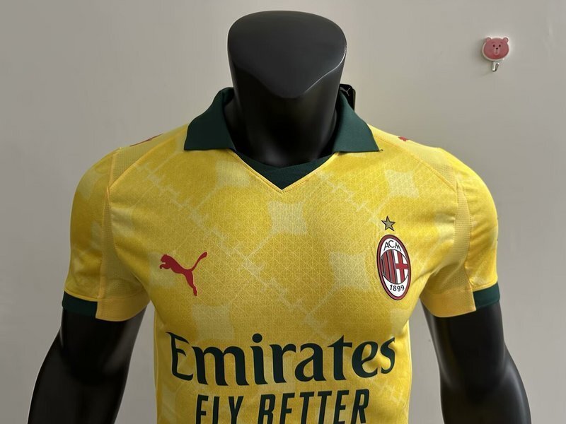 25-26 AC Milan Third Kit Player Version Soccer AAAAJersey Yupoo S-2XL 1