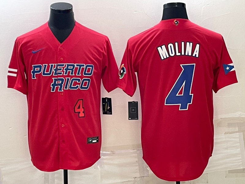 Puerto Rico 2023 World Cup Baseball Jerseys 40