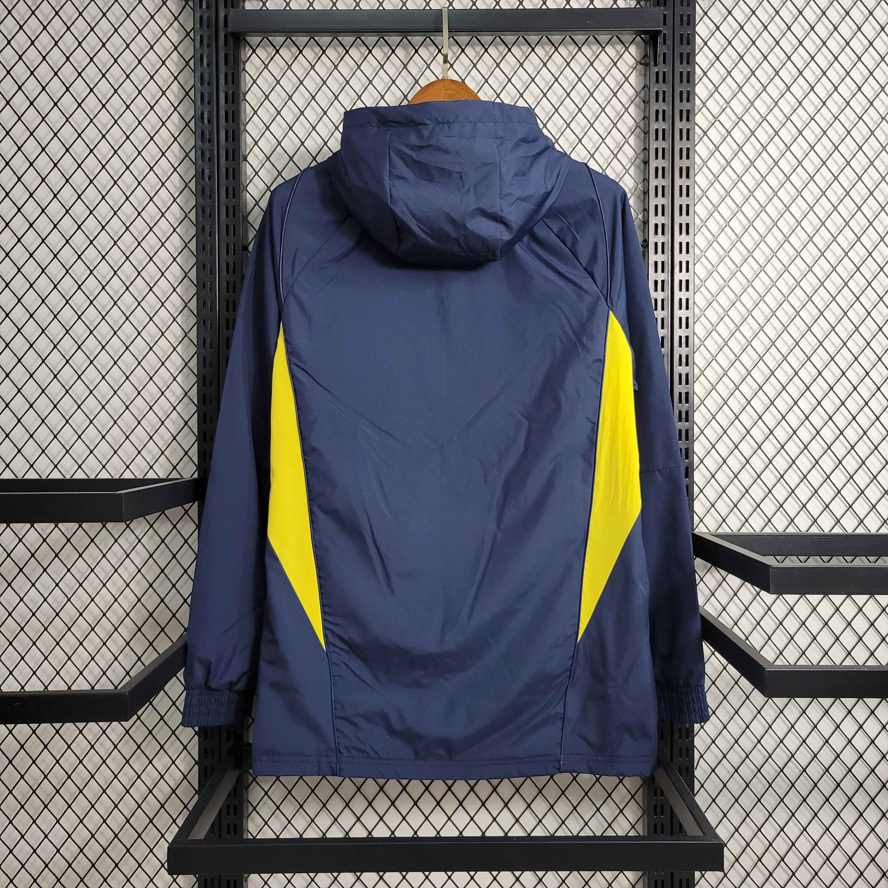 23-24 Real Madrid Navy Windbreaker New Jackets Soccer Jerseys Yupoo 6