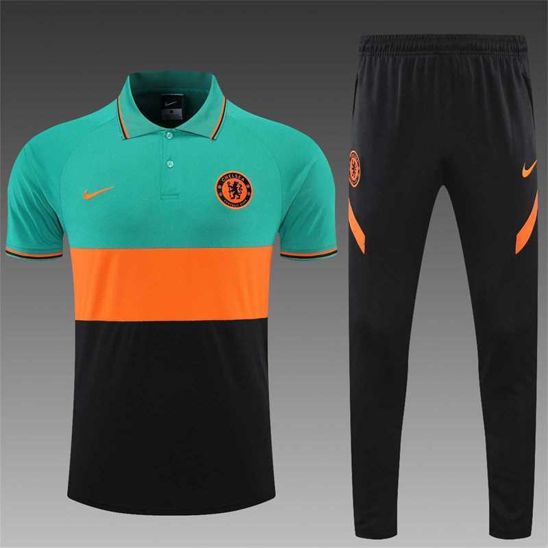 Polo Chelsea green and orange 13