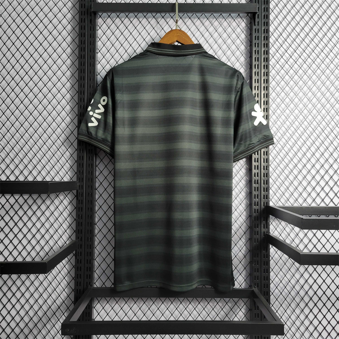 Brazil Polo Black Stripe 1