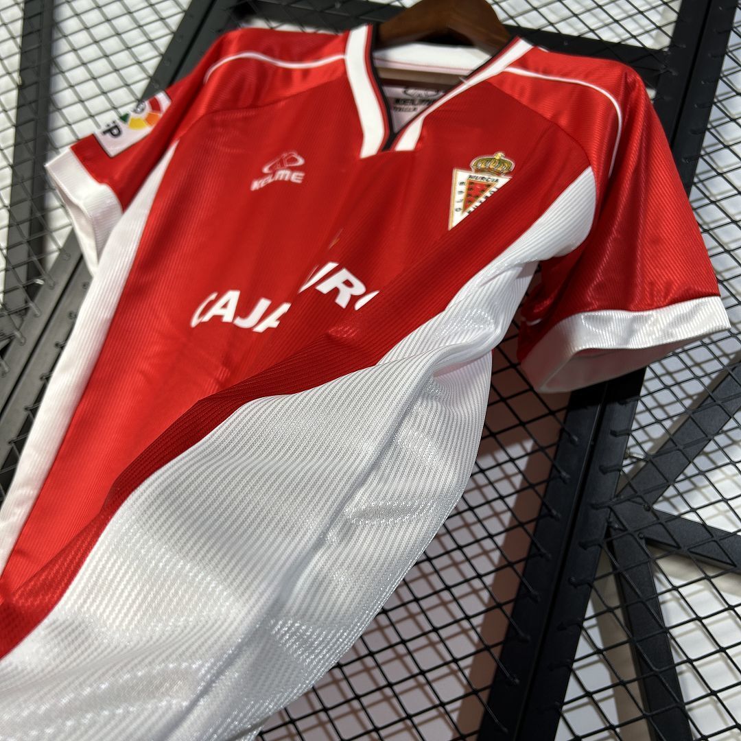 99-01 Murcia Home Retro Kit Vintage Shirt Soccer AAAAJersey Yupoo 1