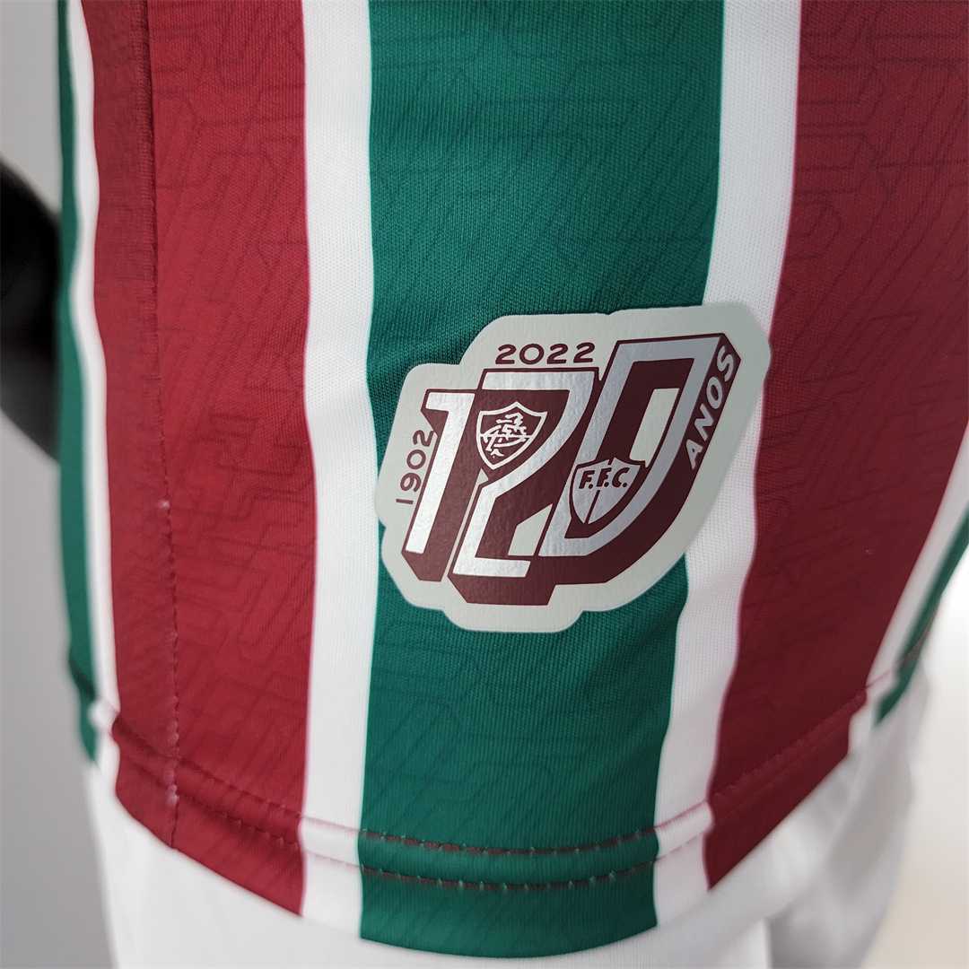 22-23 Fluminense home kids kit 3