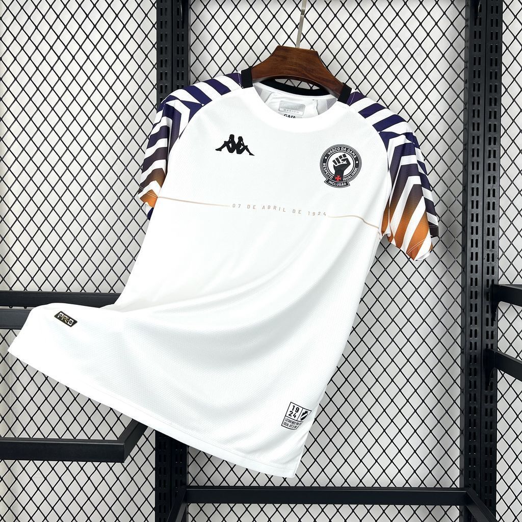 24-25 Vasco da Gama WarmUp White Kit Soccer Uniforms AAAAJersey Supplier Yupoo 2