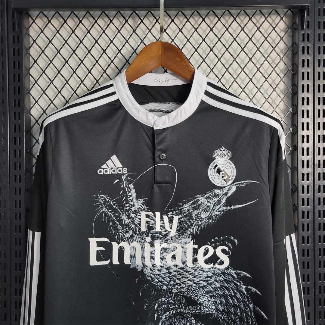 14-15 Real Madrid third away long sleeve 8