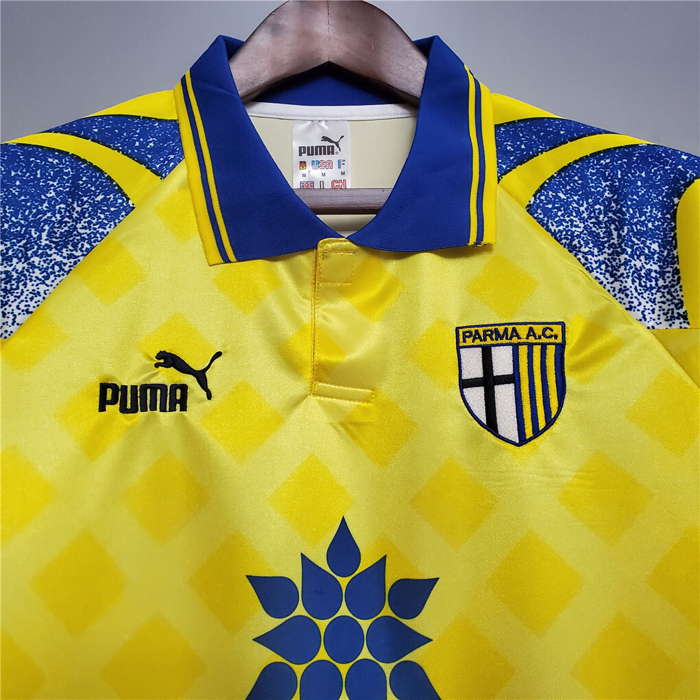 95-97 Parma yellow Cheap Football Kit 6