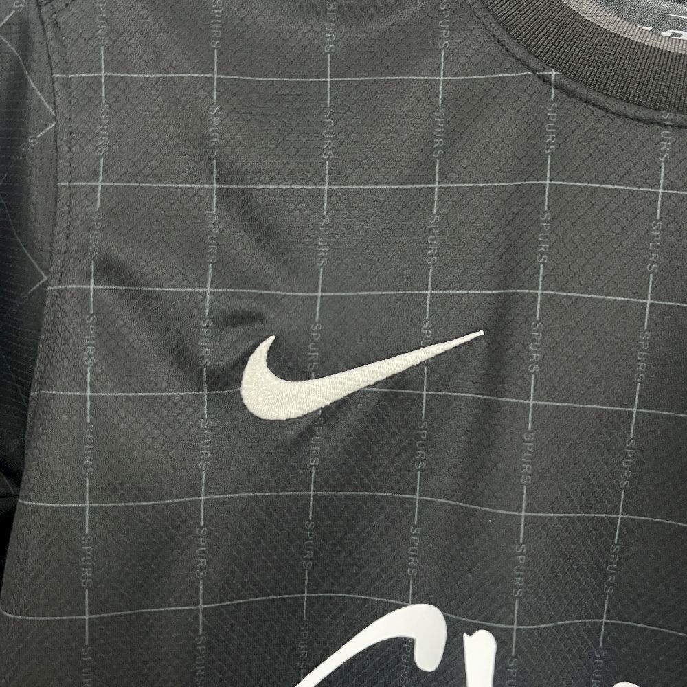 25-26 Tottenham HotSpur Away Kit Sponsor Soccer T-Shirt AAAAJersey Dropship Yupoo 1