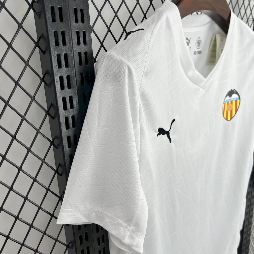 25-26 Valencia Home T-Shirt Football Apparels Soccer AAAAJersey Yupoo 5