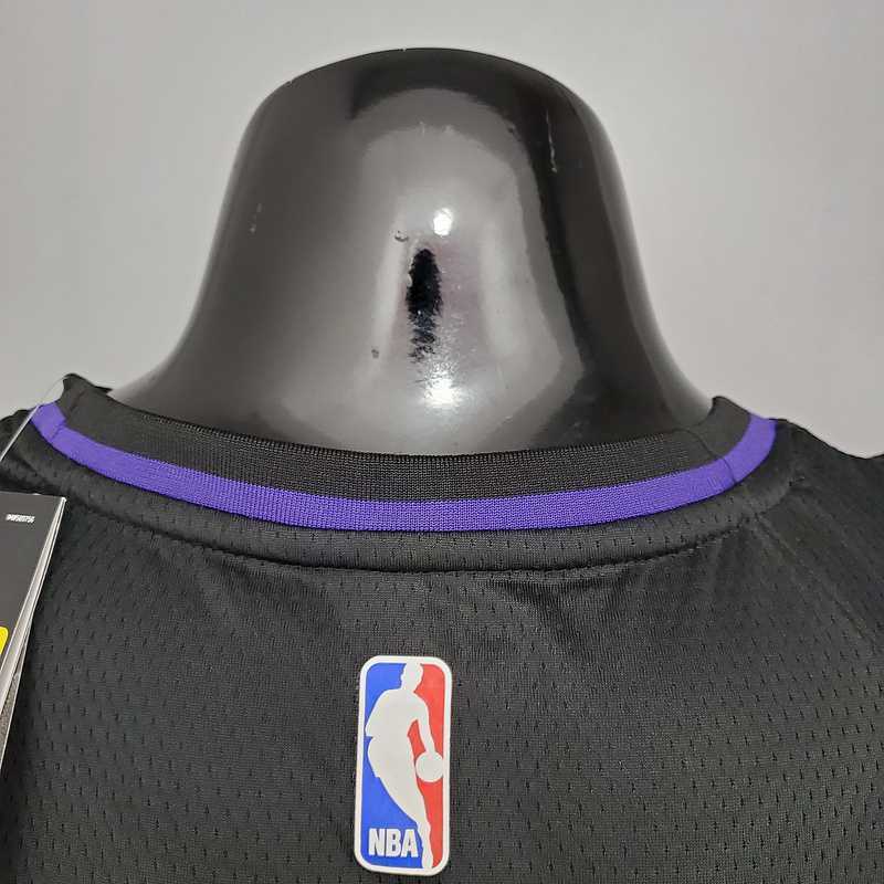 2021 YOUNG#0 Los Angeles Lakers Black Latin Black 2