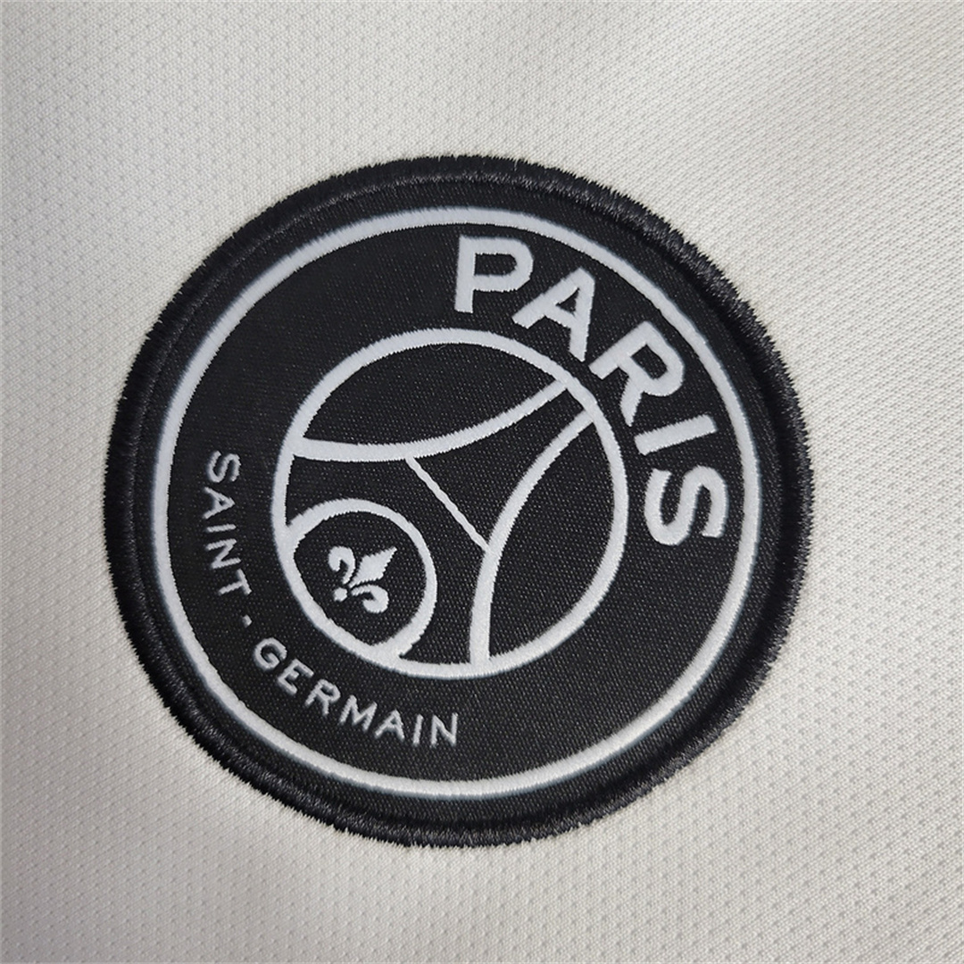 18-19 PSG White Champions League Long sleeve 1