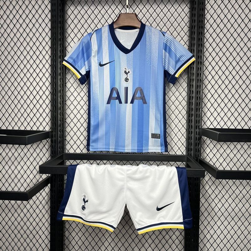 24-25 Tottenham Hotspur Away Kid Kits Youth Apparels Football AAAAJersey Yupoo