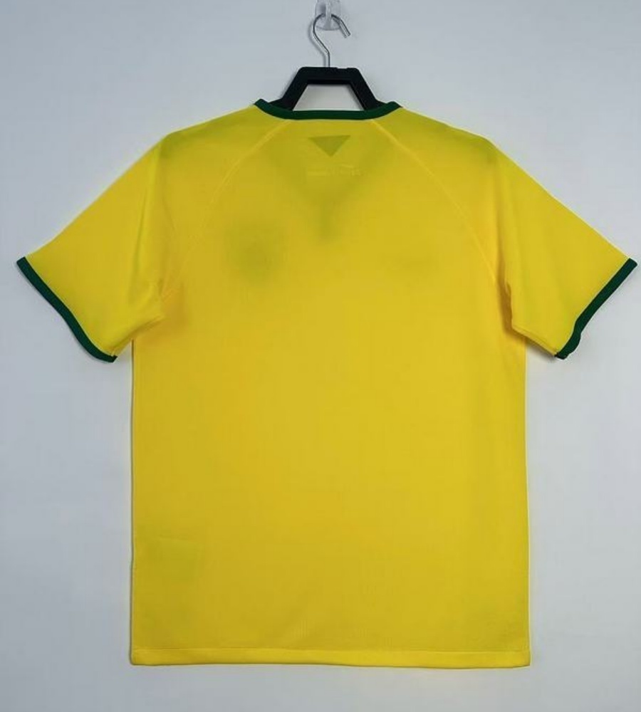 2014 Brazil Home Retro Kit Vintage T-Shirt AAAAJersey Supplier Yupoo 4