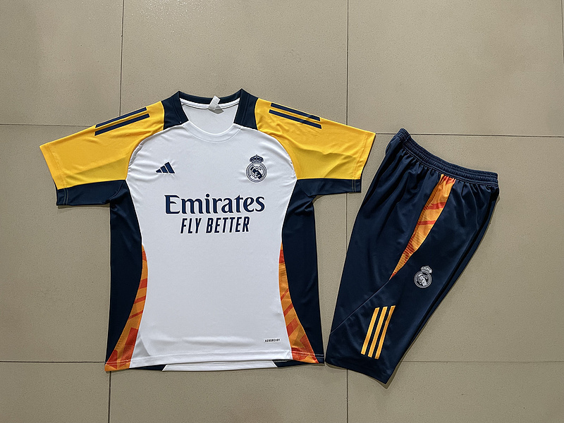 24-25 Real Madrid Training Soccer Jerseys Football Shirts 2