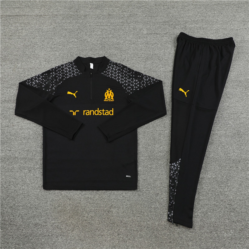 23-24 Marseille Long Sleeve Training Suit Yupoo 1