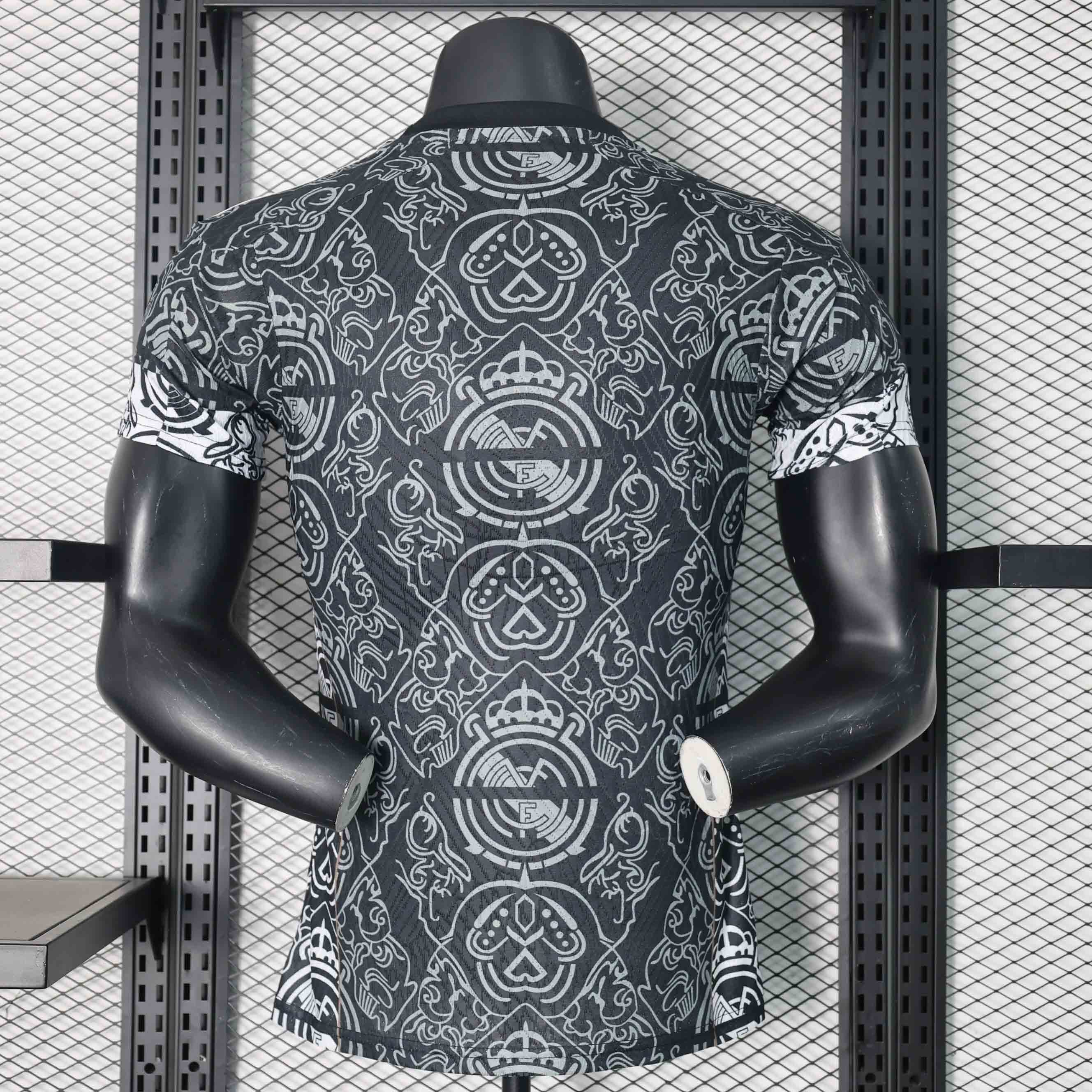 23-24 Real Madrid Special Edition Black Player Version Concept Kit Football AAAAJersey Supplier 1