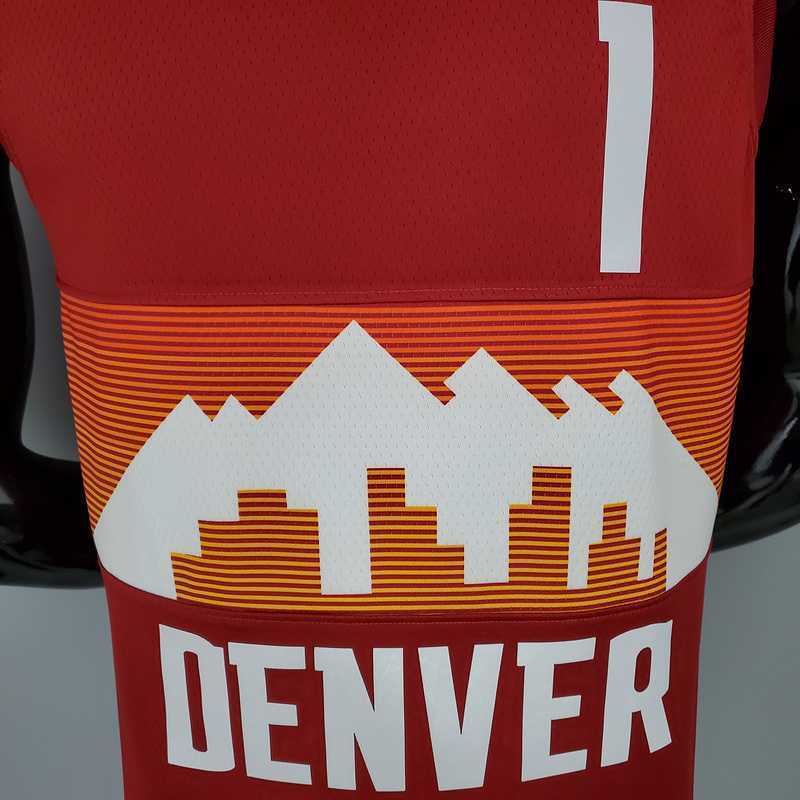 2021 PORTER JR. #1 Nuggets City Edition Red 1