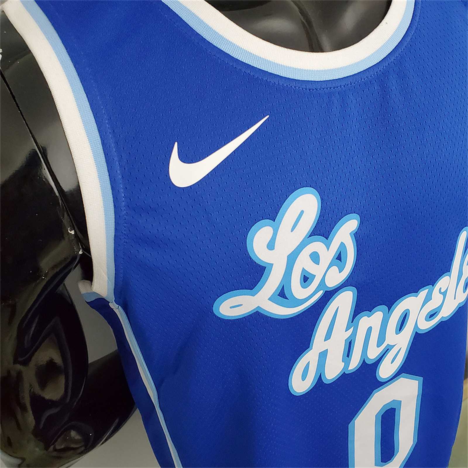 Lakers Westbrook#0 Latin Night (High Head) Blue 7