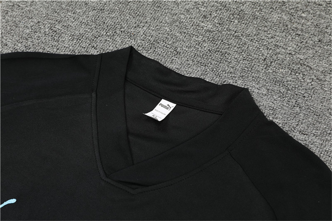 22-23 Manchester City Training Kit Black 3