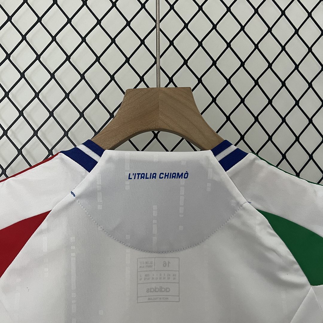 2024 Italy Away Kid Kits Children Sets Jersey Supplier Yupoo 5