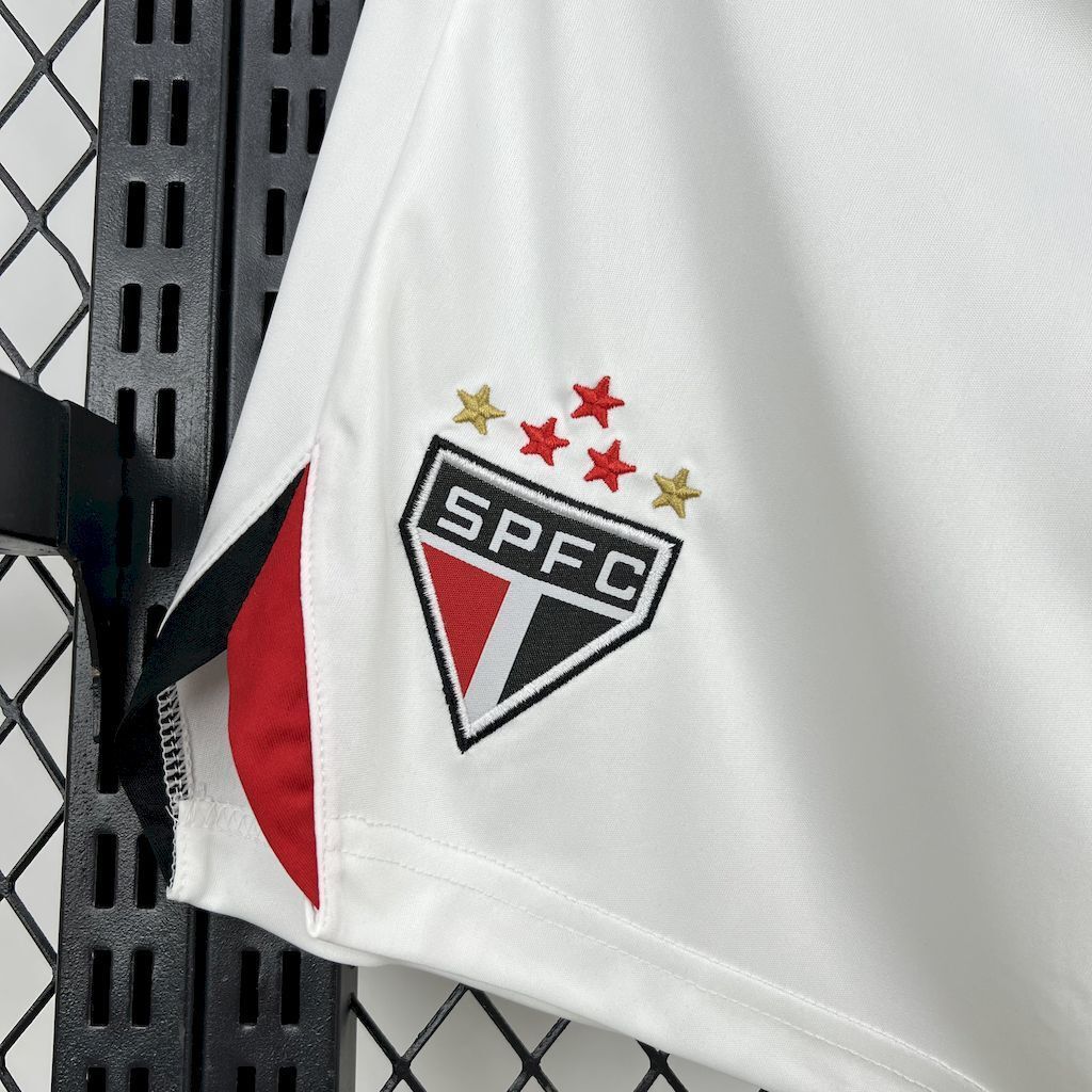 25-26 Sao Paulo Home Kit Shorts Soccer AAAAJersey Yupoo S-2XL 2