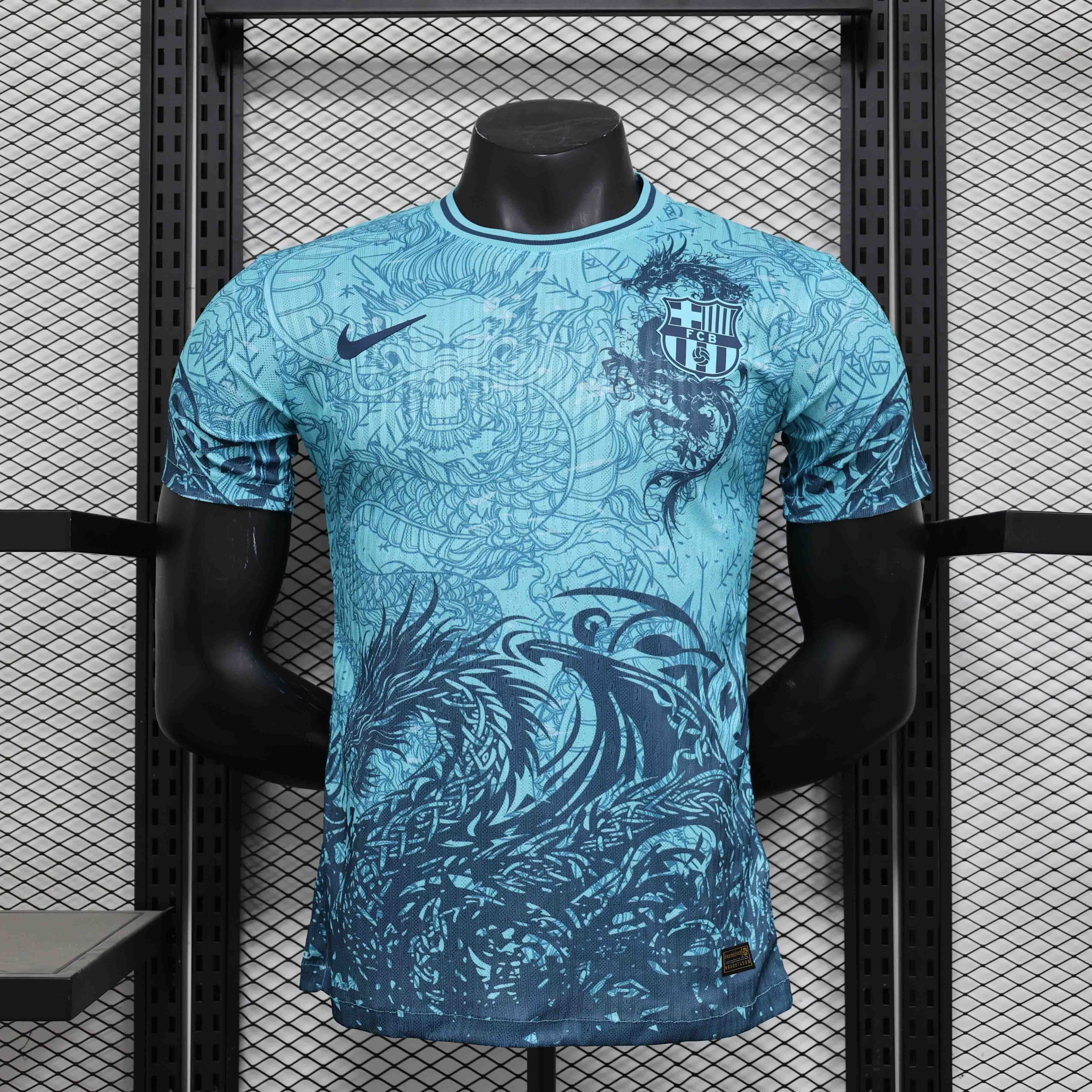 24-25 Barcelona Special Edition Blue Player Version Shirt AAAAJersey Supplier Yupoo