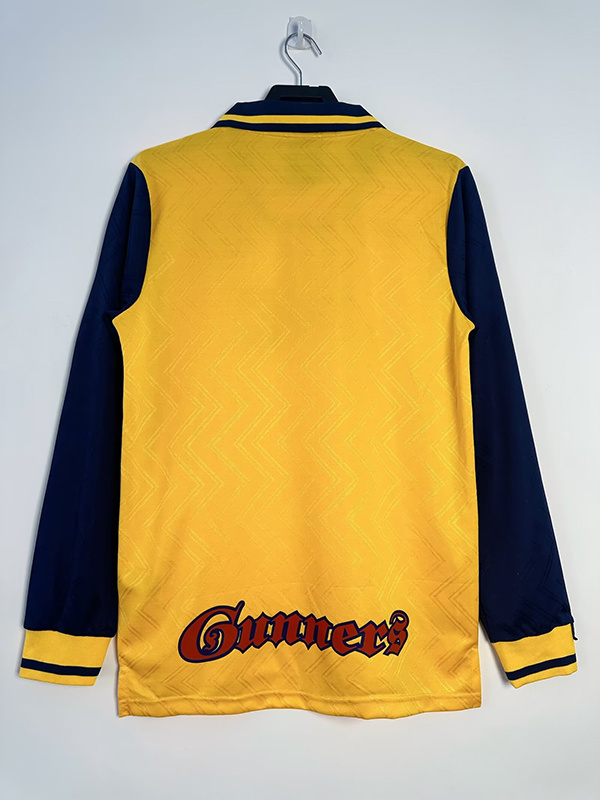 96-94 Arsenal Away Retro Kit Long Sleeve Shirt Soccer AAAAJersey Yupoo 4