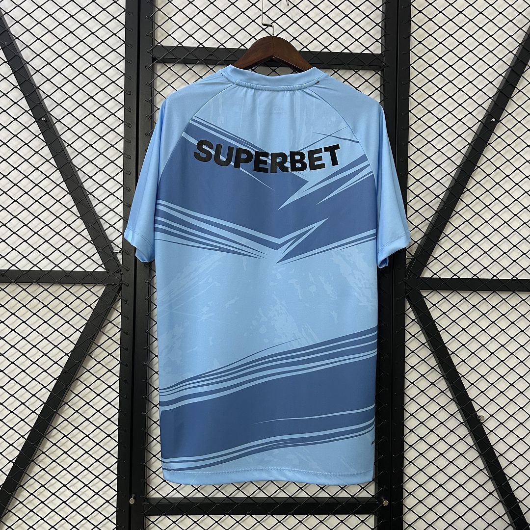 25-26 Sao Paulo Goalkeeper Blue Shirt Soccer Uniform AAAAJersey Dropship Yupoo 7