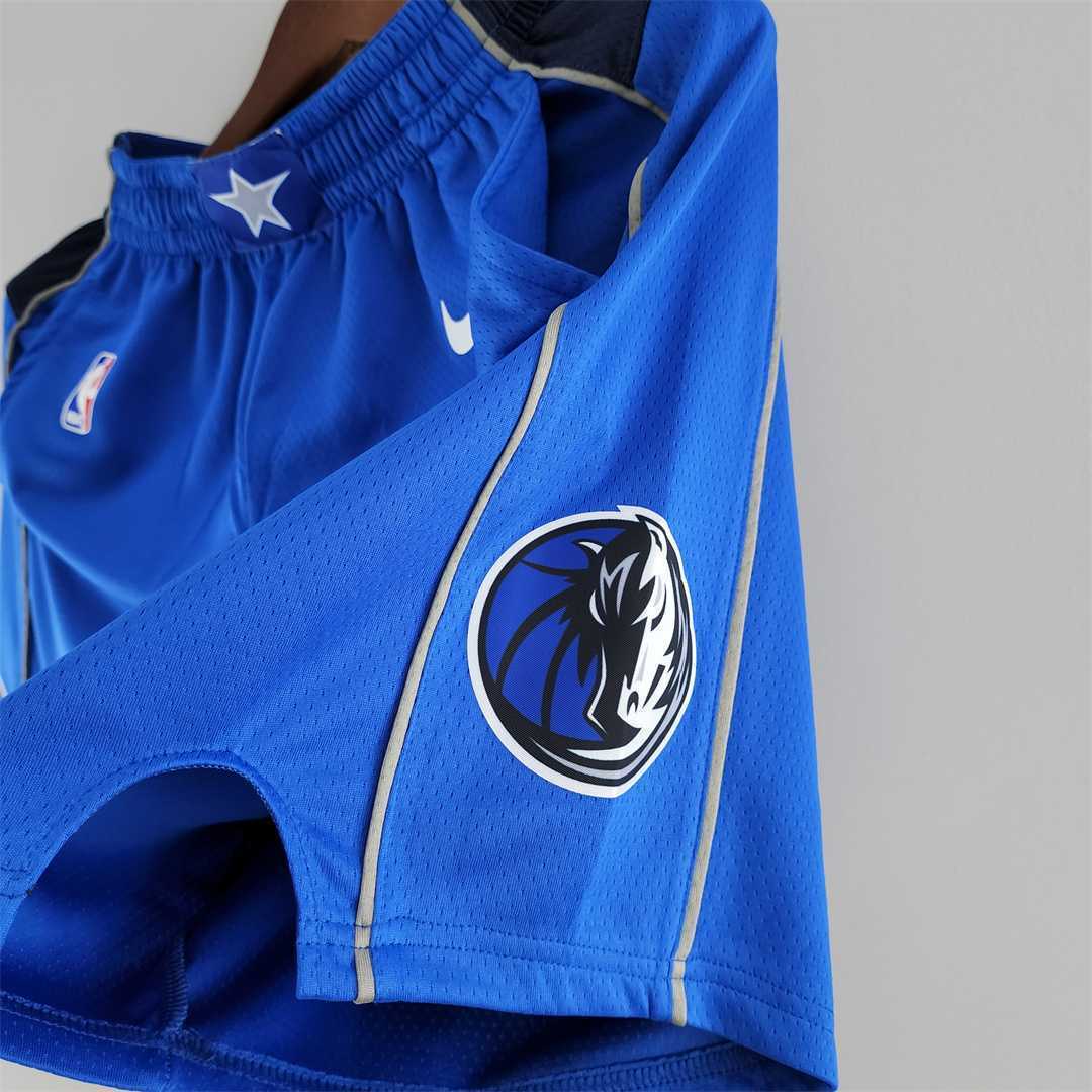 Dallas Mavericks NBA Shorts Blue 6