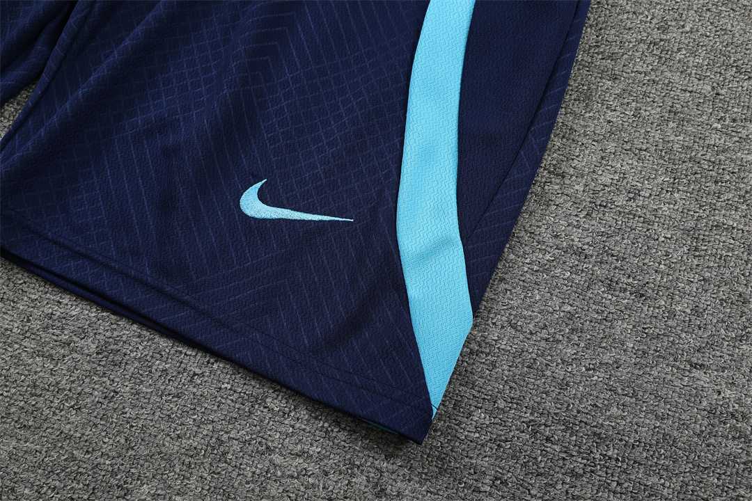 22-23 Atletico Madrid Training Short Sleeve Kit Blue 19