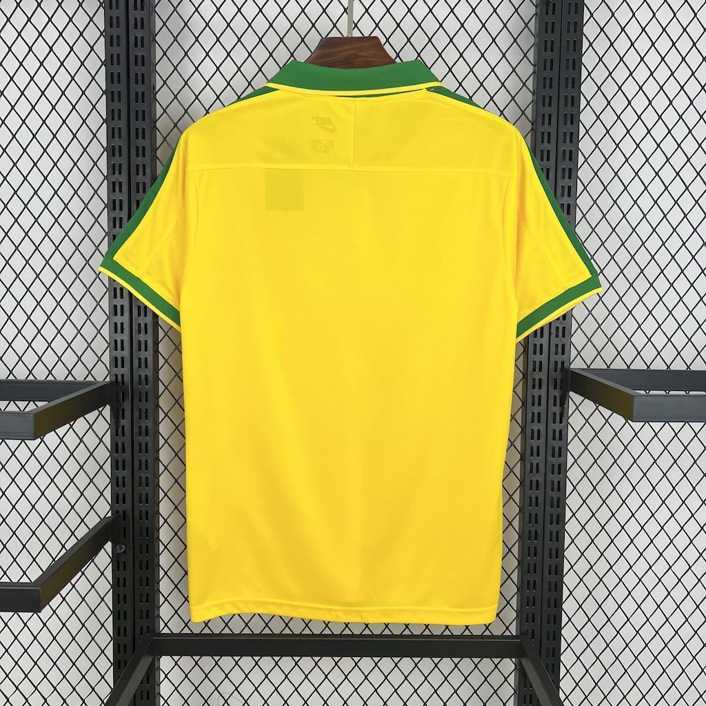 1997 Brazil Home Retro Kit Vintage Shirt AAAAJersey Supplier Yupoo 2