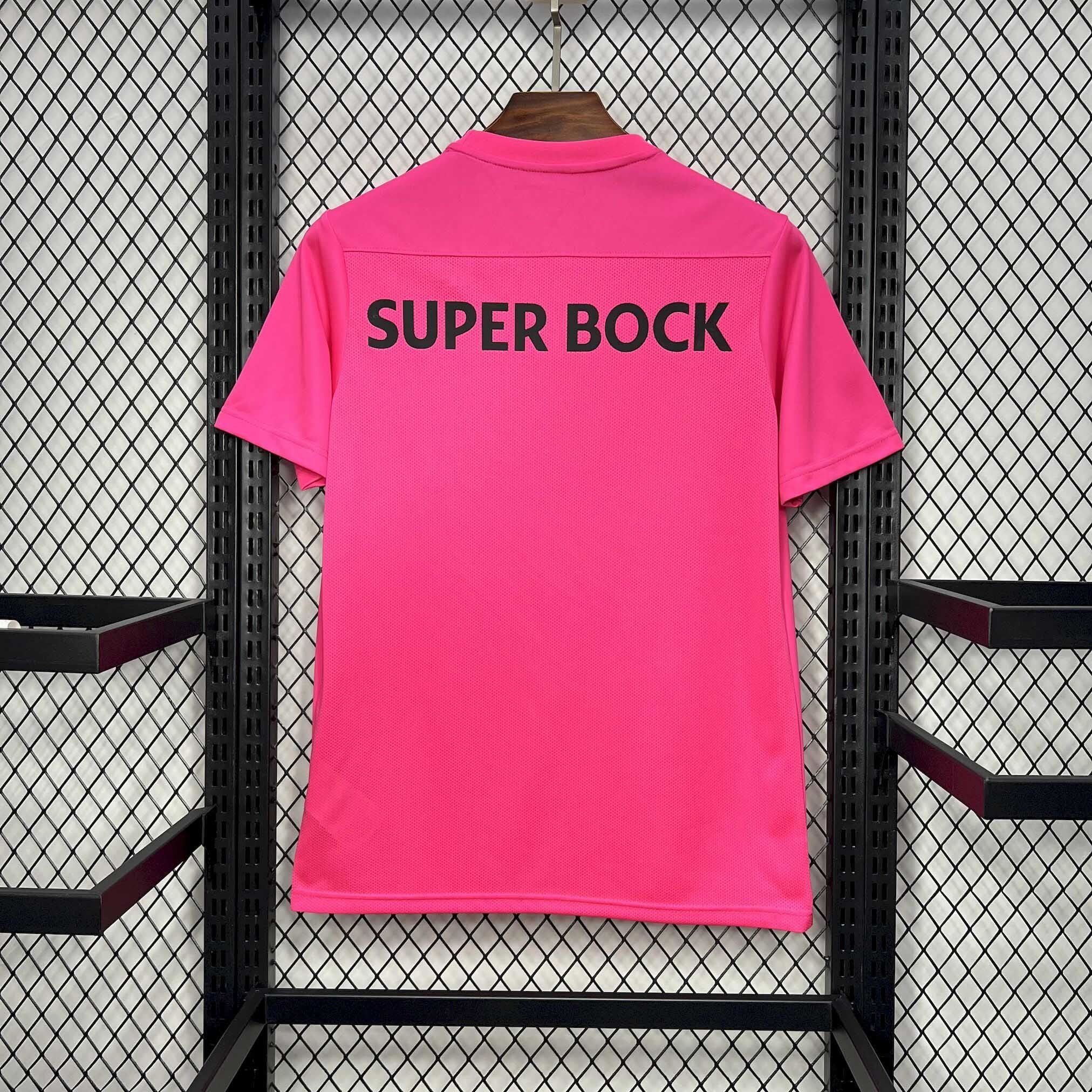 24-25 Sporting Lisbon Special Pink Shirt AAAAJersey Supplier Yupoo 2