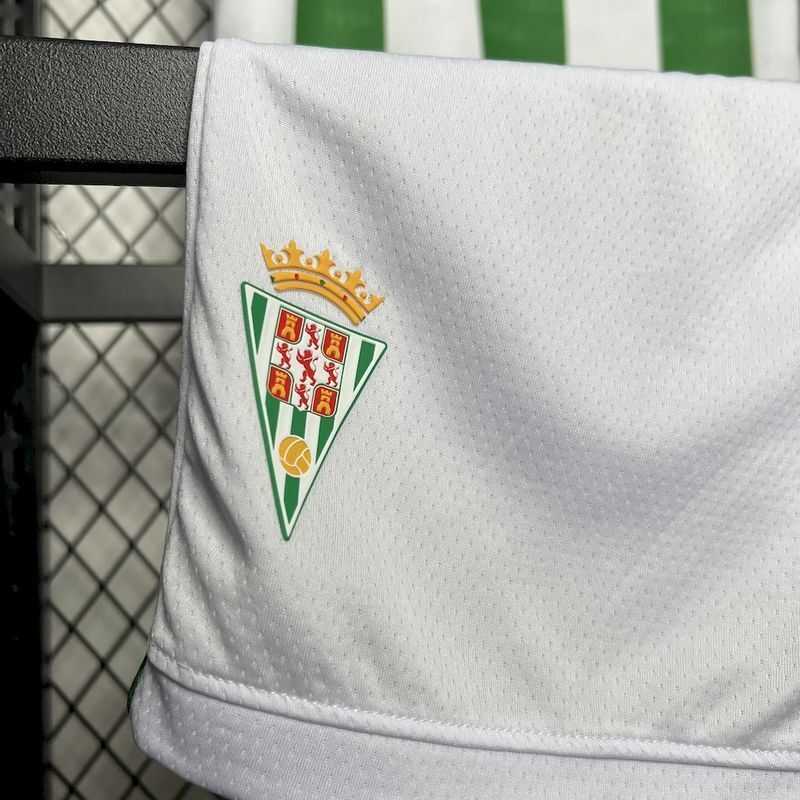 24-25 Cordoba FC Home Kid Kits Youth Apparels Football AAAAJersey Yupoo 3