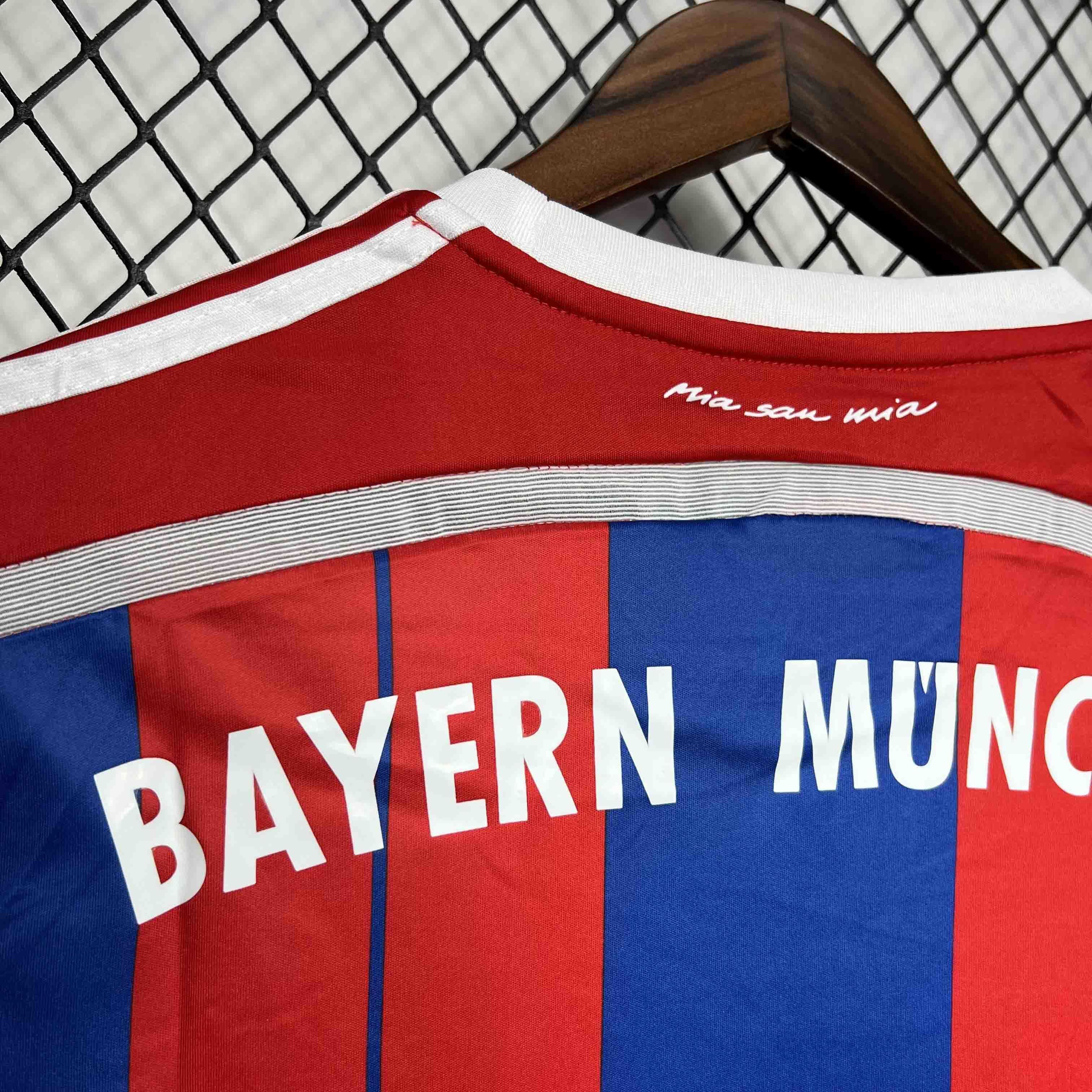 14-15 Bayern Home Retro Kit Vintage Shirt AAAAJersey Wholesale Yupoo 2
