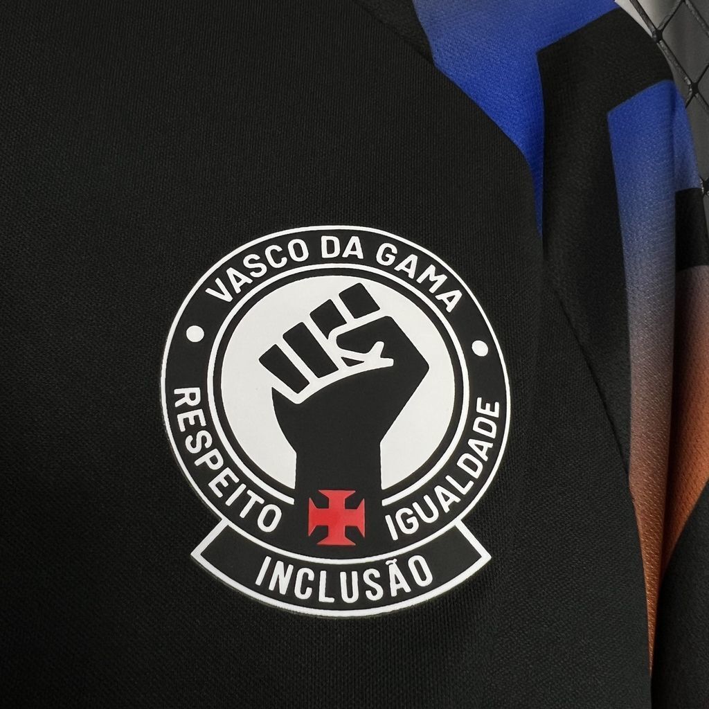 24-25 Vasco Da Gama Warm-Up Black Shirt AAAAJersey Supplier Yupoo 1