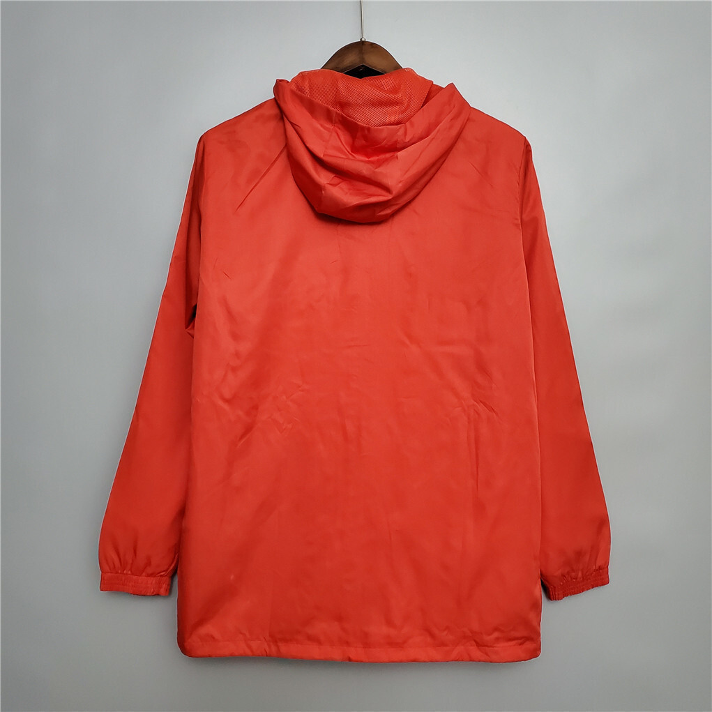 20-21 Arsenal red windbreaker - 3 5