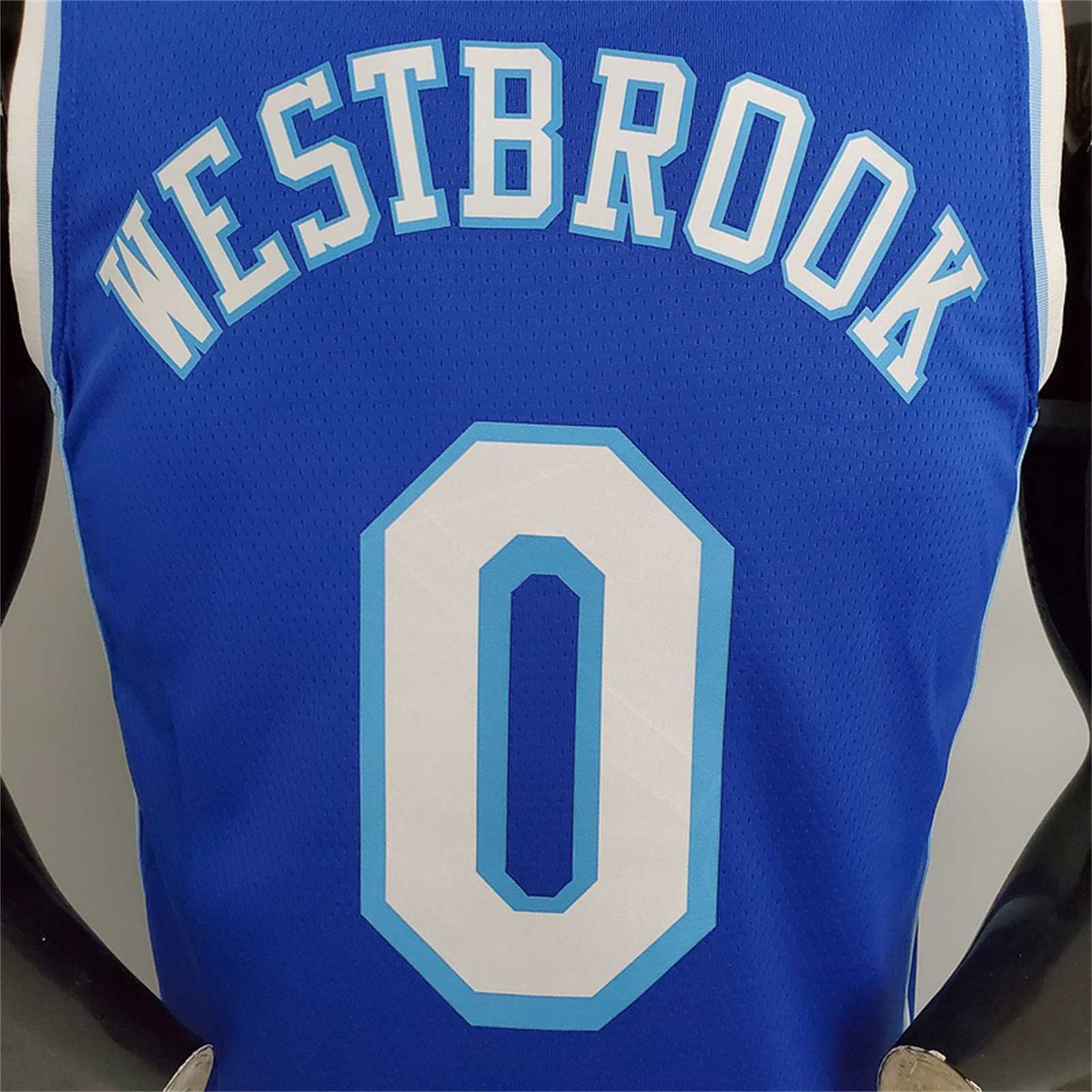 Lakers Westbrook#0 Latin Night (High Head) Blue 1