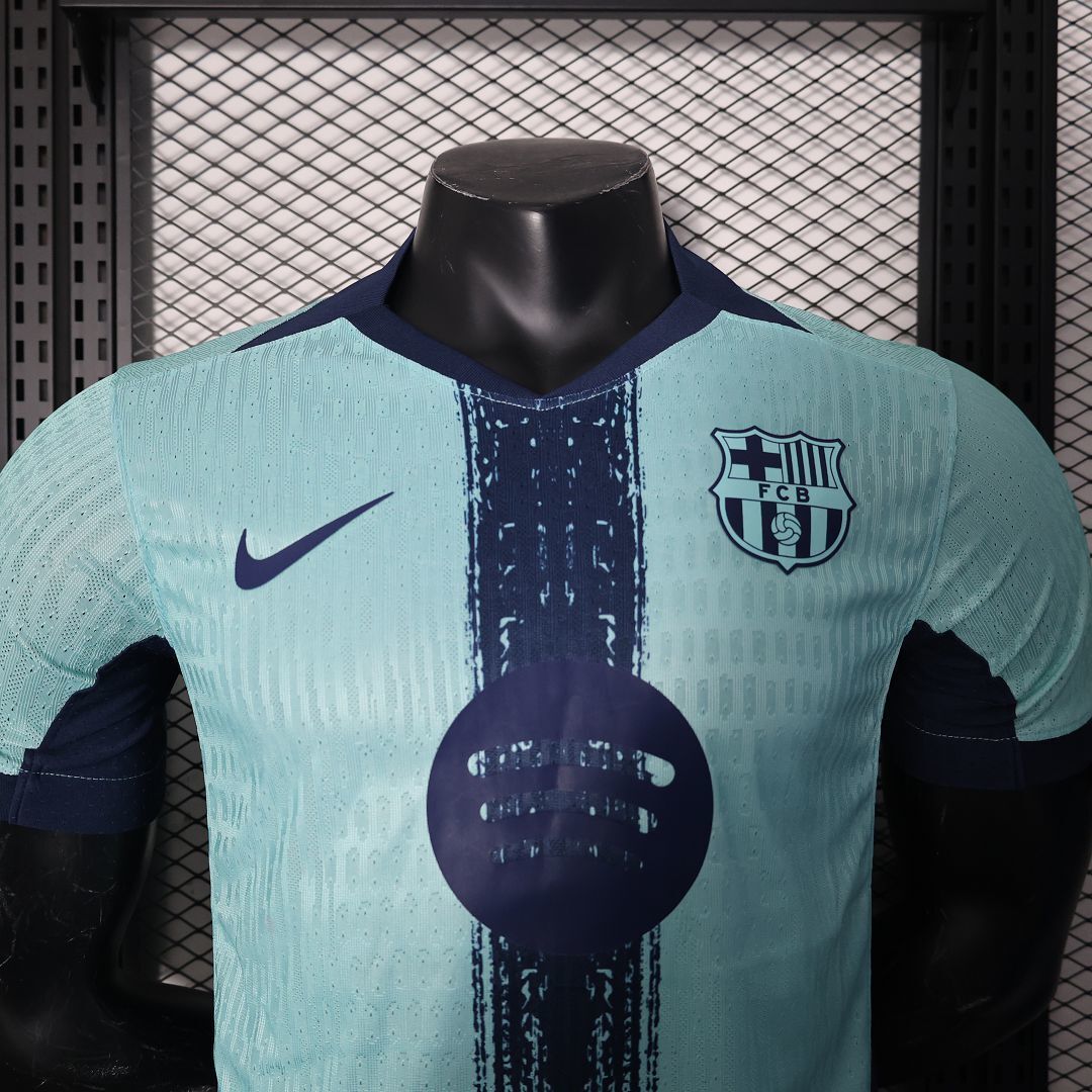 25-26 Barcelona 125th Anniversary Blue Special Edition Player Version Shirt AAAAJersey Wholesal 8