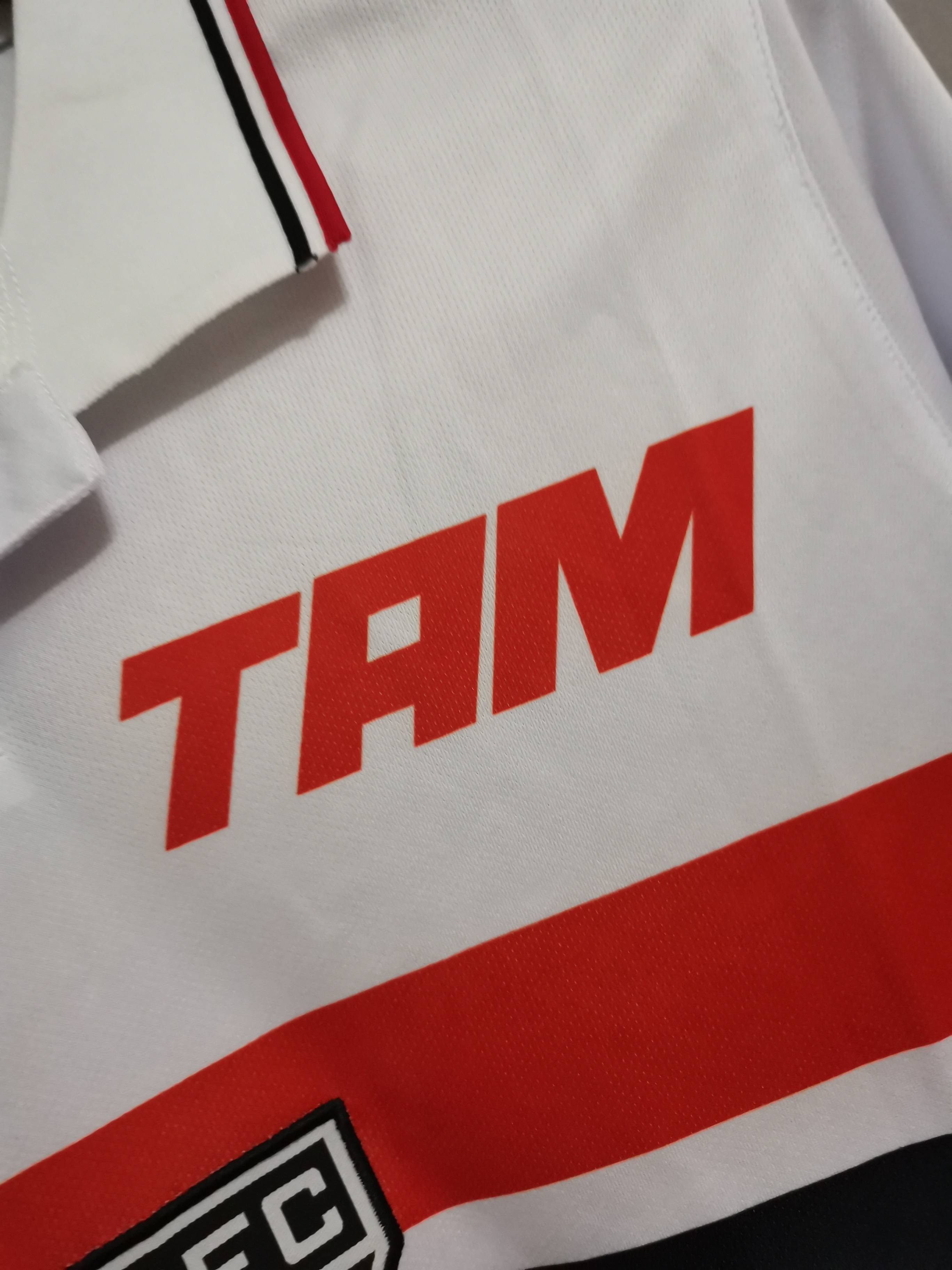 93-94 Sao Paulo home white 2