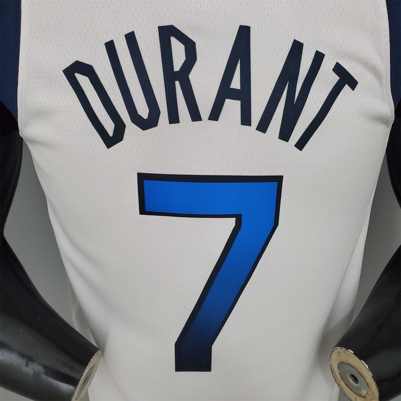 2021 Olympic Games DURANT#7 USA Team USA White Red 6