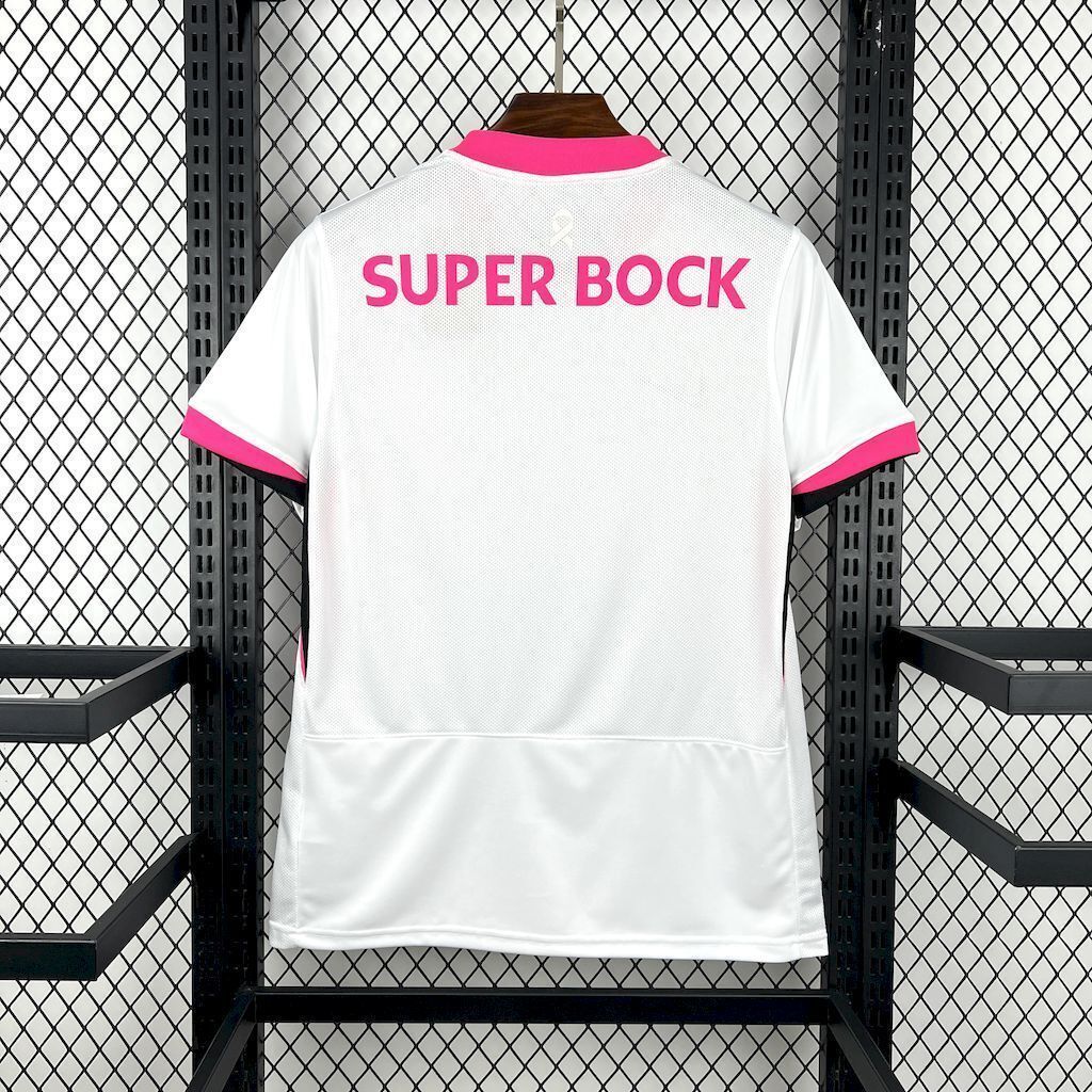 25-26 Lisbon Pink Special Edition Football T-Shirt AAAAJersey Supply Yupoo 3
