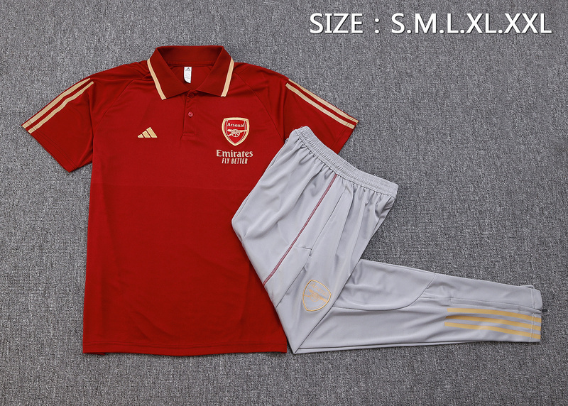 23-24 Arsenal Polo Yupoo 1