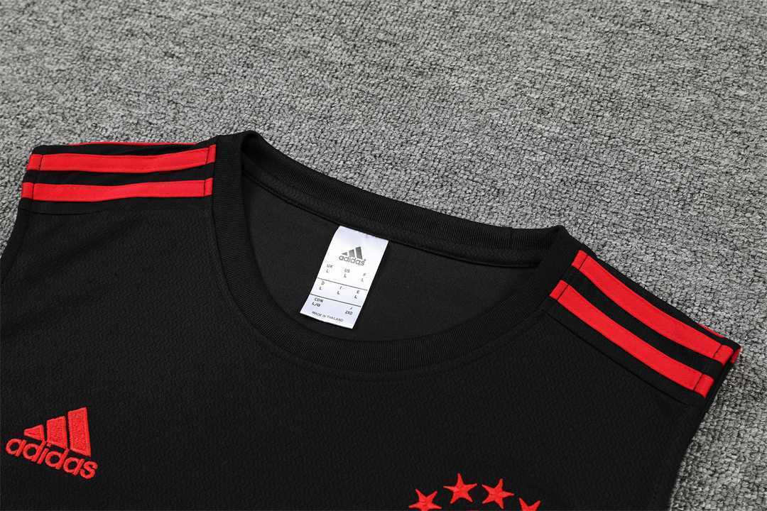 22-23 Bayern vest training suit kit black 9