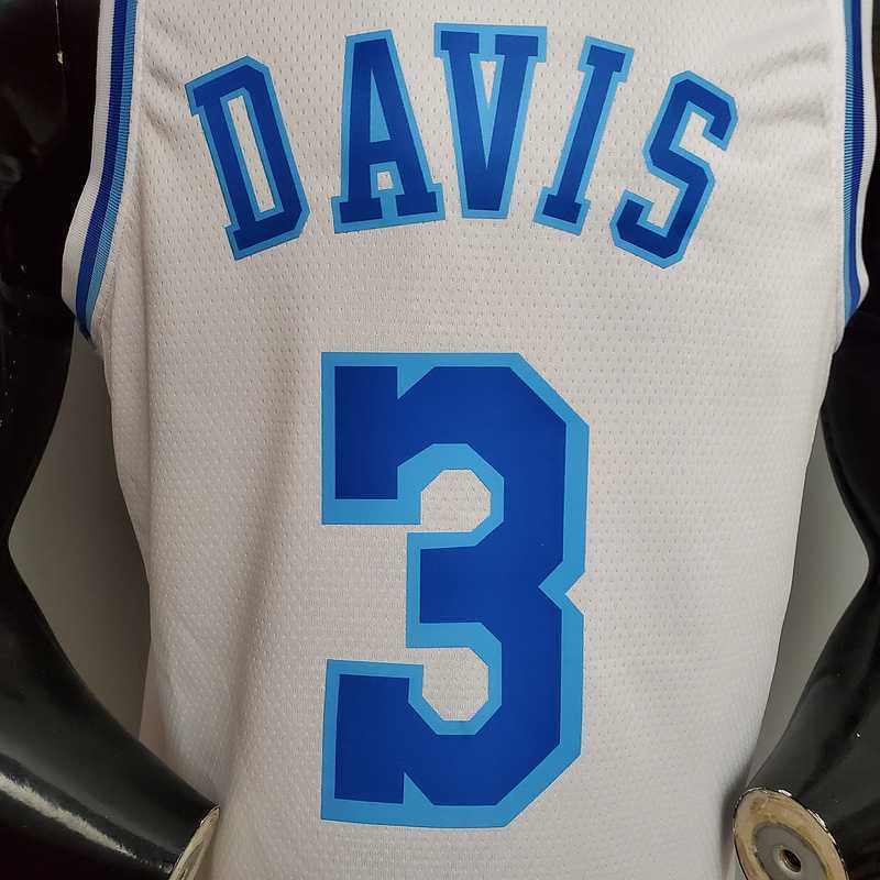 New DAVIS#3 Lakers white 6