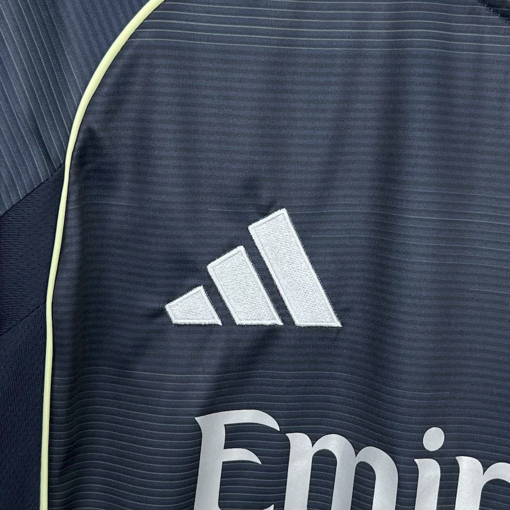 25-26 Real Madrid Away Long Sleeve Kit Football T-Shirt AAAAJersey Yupoo 3