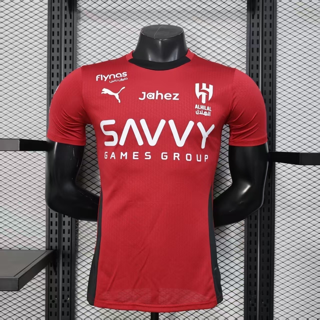 25-26 Al-Hilal Saudi Special Edition Red Kit Player Version Soccer AAAAJersey Wholesale Yupoo